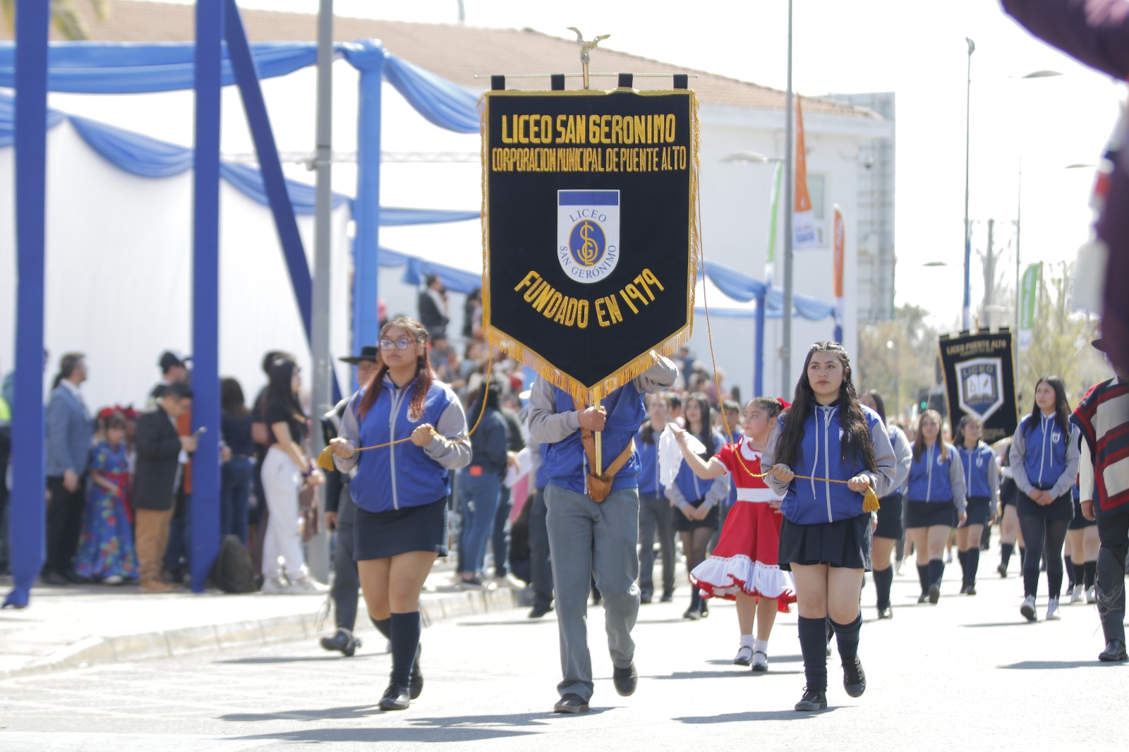 DESFILE FIESTAS PATRIAS PUENTE ALTO - LICEO SAN GERÓNIMO